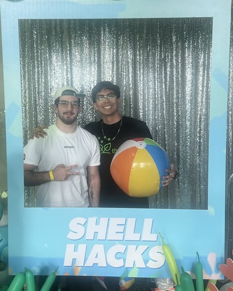 With Fabian at ShellHacks